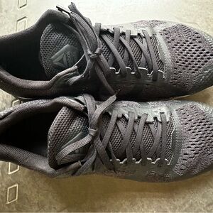 Reebok Charcoal Mesh Sneakers